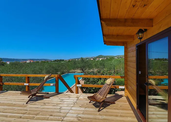 Stunning In With Sauna Prázdninový dům Kaštel Novi